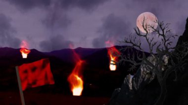 rüya sahnesi arka plan döngü