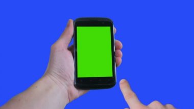 yeşil ekran dokunmatik telefon