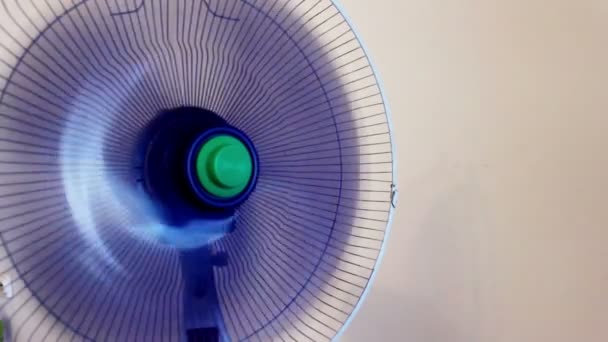 Fan ventilator spining — Stock Video