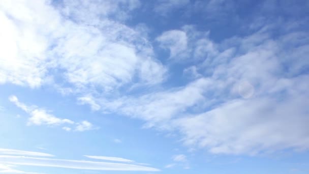 Временная пауза облаков — стоковое видео