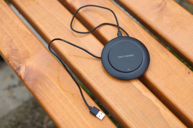 USB kablo prizli kablosuz telefon şarj cihazı