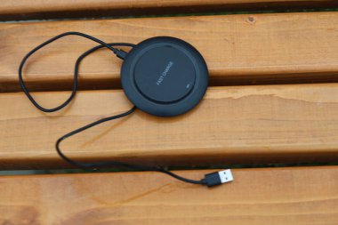 USB kablo prizli kablosuz telefon şarj cihazı