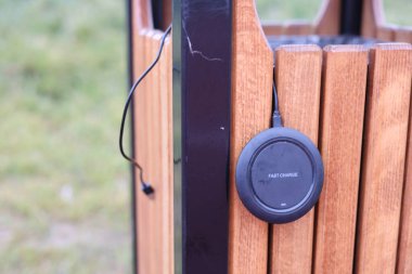 USB kablo prizli kablosuz telefon şarj cihazı