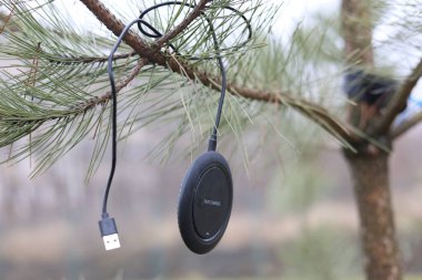 USB kablo prizli kablosuz telefon şarj cihazı