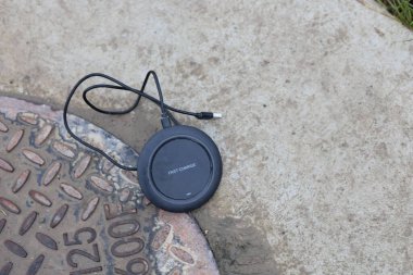 USB kablo prizli kablosuz telefon şarj cihazı