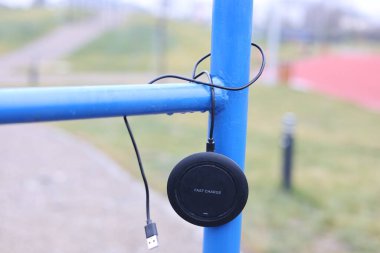 USB kablo prizli kablosuz telefon şarj cihazı