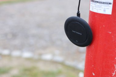 USB kablo prizli kablosuz telefon şarj cihazı