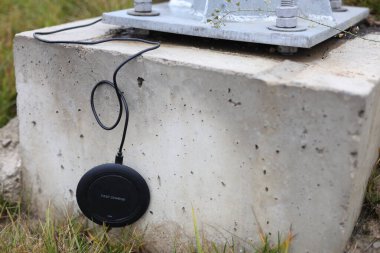 USB kablo prizli kablosuz telefon şarj cihazı