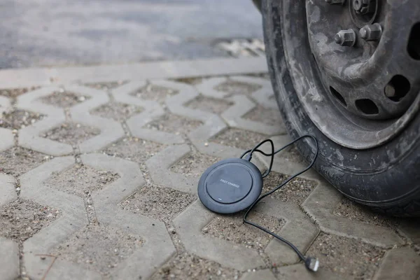 USB kablo prizli kablosuz telefon şarj cihazı