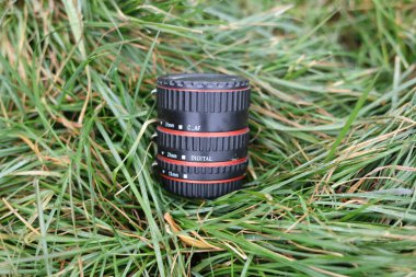 Makro fotoğrafçılık için fotoğraf merceği genişleticisi, fotoğrafçı aracı