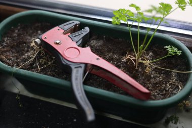 Kablo Striptizci Düz Kablolar, Elektrikçi sapı aracı