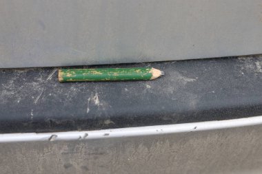 Kullanılmış eski marangoz kalem aracı