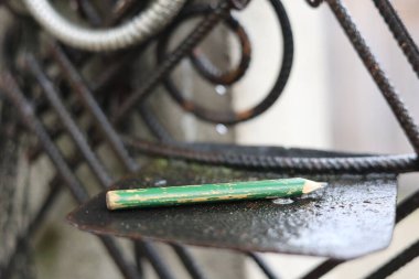 Kullanılmış eski marangoz kalem aracı