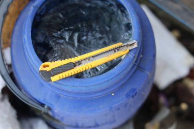 Kullanılan kesici el işi aracı