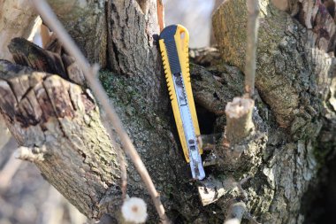 Kullanılan kesici el işi aracı