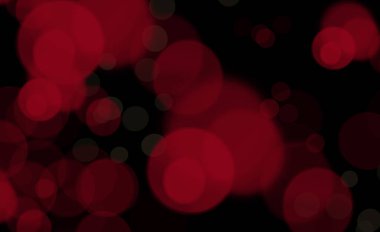 Siyah arka planda Bokeh. Mutlu Noeller ve mutlu yıllar. Tatil için renkli daireler.