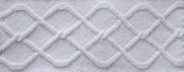 Tasarım için arka plan. Örgü kumaşın dokusunu. Örgüler yün ipliklerle örülür. İç mekanın bir elementi. Sıcak battaniye.