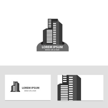 tasarlamak vektör logo tasarım şablonu ile kartvizit