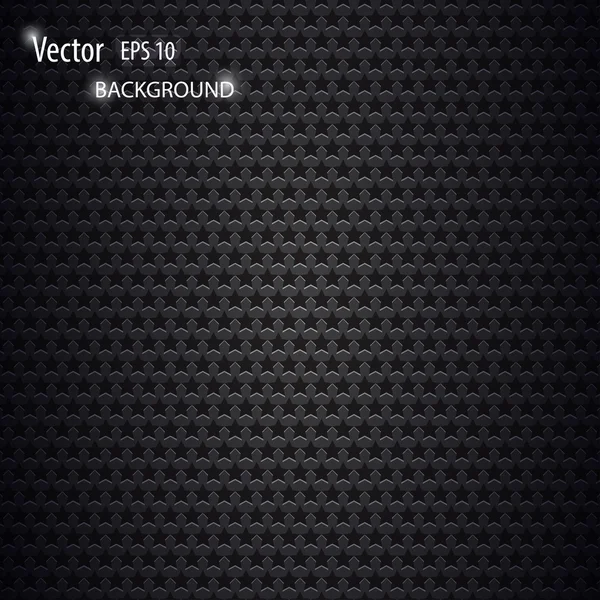 Textura pozadí vektorové uhlíku kovové bezešvé pattern design — Stockový vektor