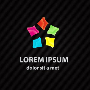 Tasarlamak vektör yıldız simgesi ile arka plan