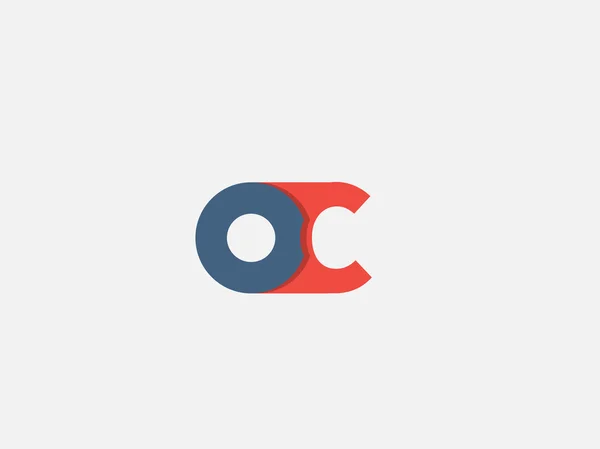 Буква C, шаблон логотипа иконки. Векторные элементы бизнеса . — стоковый вектор