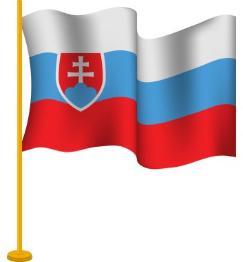 Slovakya bayrağı