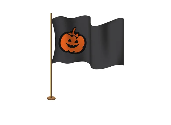 Cadılar Bayramı Günü bayrağı — Stok Vektör
