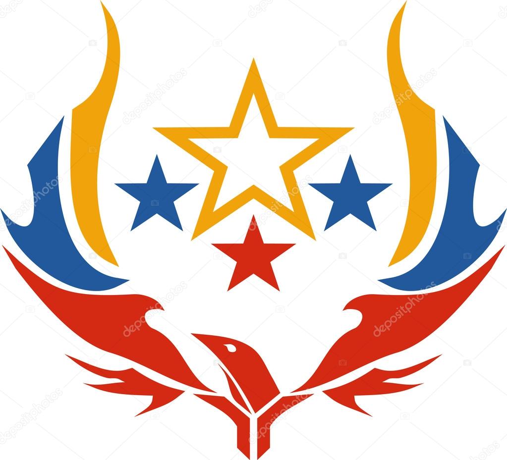 Phoenix logo with star