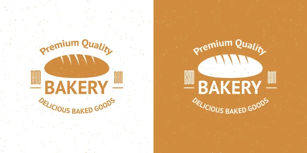 Bakkerij Vector Vintage logo — Stockvector