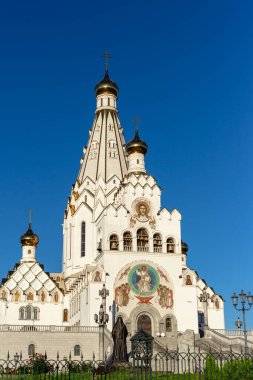 All Saints 'in anısına yapılan tapınak anıtı. Ortodoks Kilisesi.