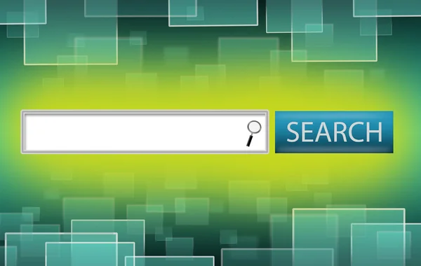 Illustration of Search Engine Bar — Stock Photo, Image