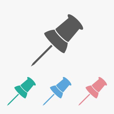 pin simgesi, peg simgesi, taktik vektörü, eksen vektörü, temel illüstrasyon, eksen illüstrasyonu