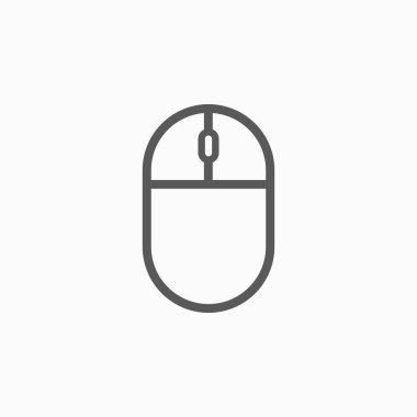 Fare simgesi, bilgisayar illüstrasyonu, tıklama simgesi, işaret vektörü, nokta, imleç