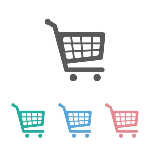 Shopping Cart Icon Cart Icon Shopping Illustration Handcart Icon Shop — Stock Vector