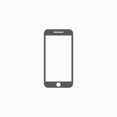 akıllı telefon simgesi, mobil simge, telefon vektörü, bağlantı vektörü, iletişim illüstrasyonu