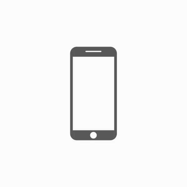 Иконка Смартфона Иконка Мобильного Телефона Вектор Телефона Контактный Вектор Иллюстрация — стоковый вектор