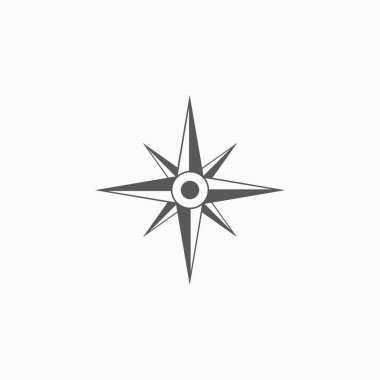 pusula simgesi, kılavuz simgesi, denizsel illüstrasyon, yön vektörü, navigasyon vektörü