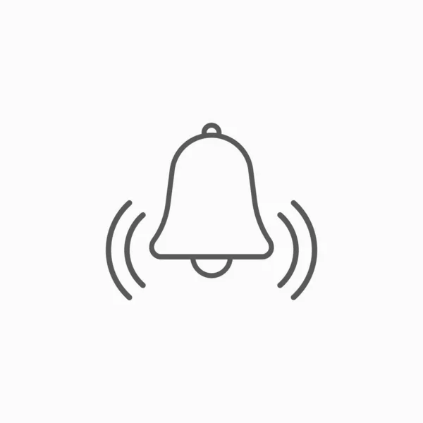 Bell Icon Alarm Icon Alert Vector Notification Vector Sound Illustration — Stock Vector