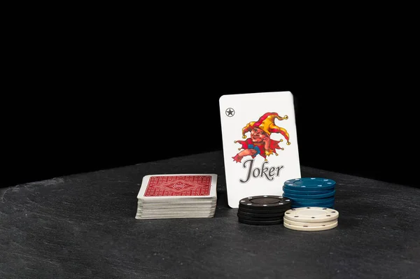 Игра Ночь Играть Друзьями Покер Игры Деньги Игру Выиграть Проиграть — стоковое фото
