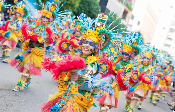 Carnaval de Badajoz 2016 — Fotografia de Stock