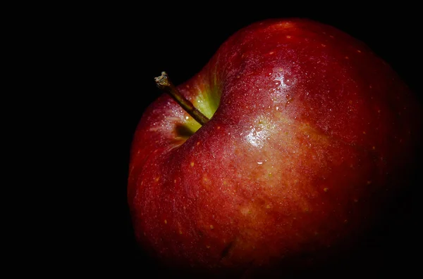 Roter Apfel — Stockfoto