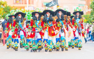 Carnival of Badajoz clipart