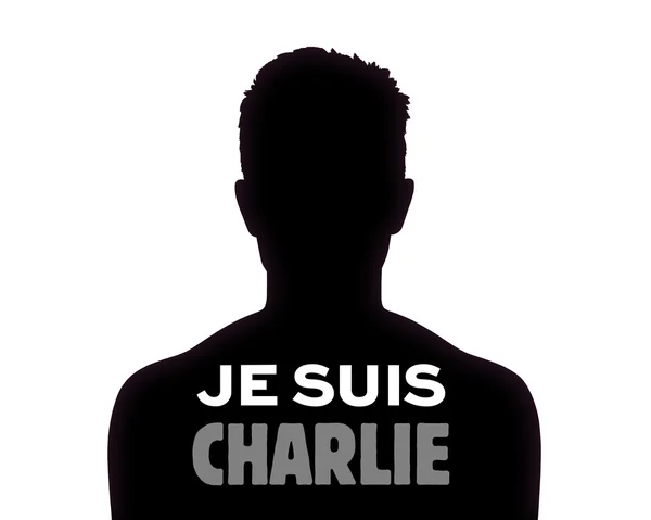 Je suis charlie hołd — Zdjęcie stockowe