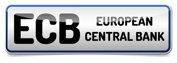 BCE - Banco Central Europeo — Archivo Imágenes Vectoriales