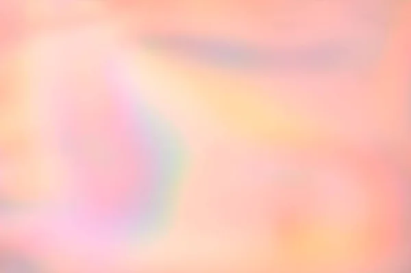 あなたのデザインのためのぼやけた抽象的な虹色のホログラフィック背景 肯定的な概念 — ストック写真