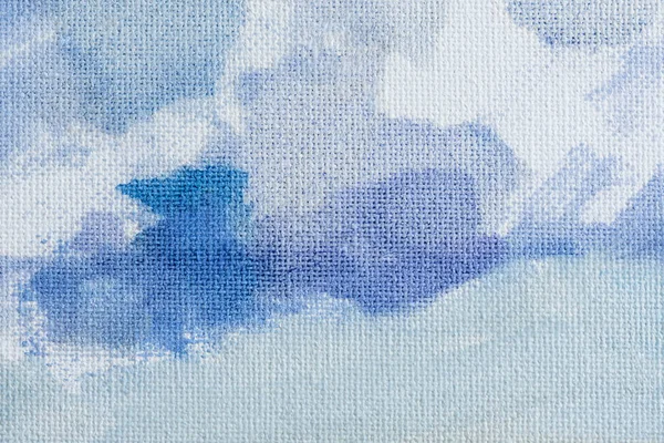 Abstraktes Ölgemälde Mit Blauem Und Weißem Hintergrund Schöne Helle Strukturierte — Stockfoto