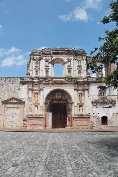 Antigua, Guatemala: Chiesa della Compagnia di Gesù ("Iglesia de la C — Foto Stock