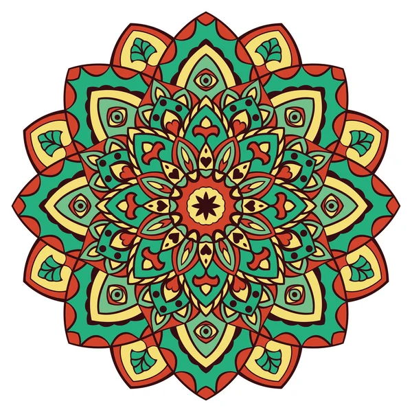 Mandala vintage estilizado . — Archivo Imágenes Vectoriales
