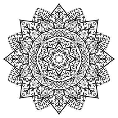 Etnik Telkari mandala.