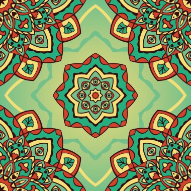 Mandalalar Vintage desen.